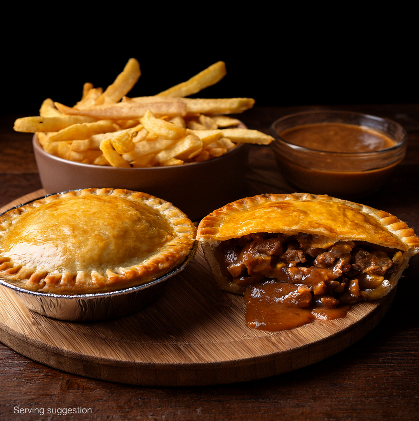 Beef curry pie (180g)