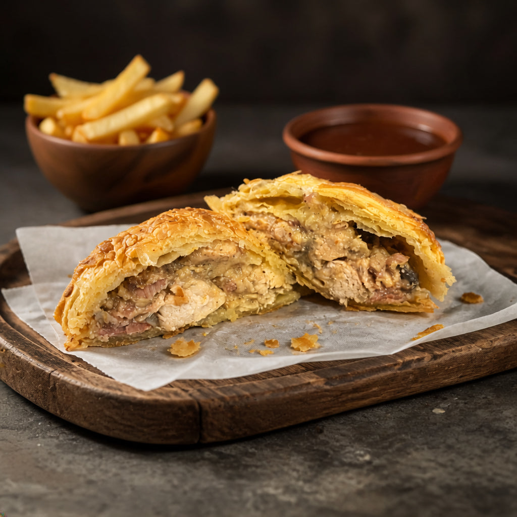 Country chicken & bacon pie (180g)