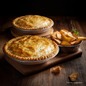 Family country steak pie (650g)