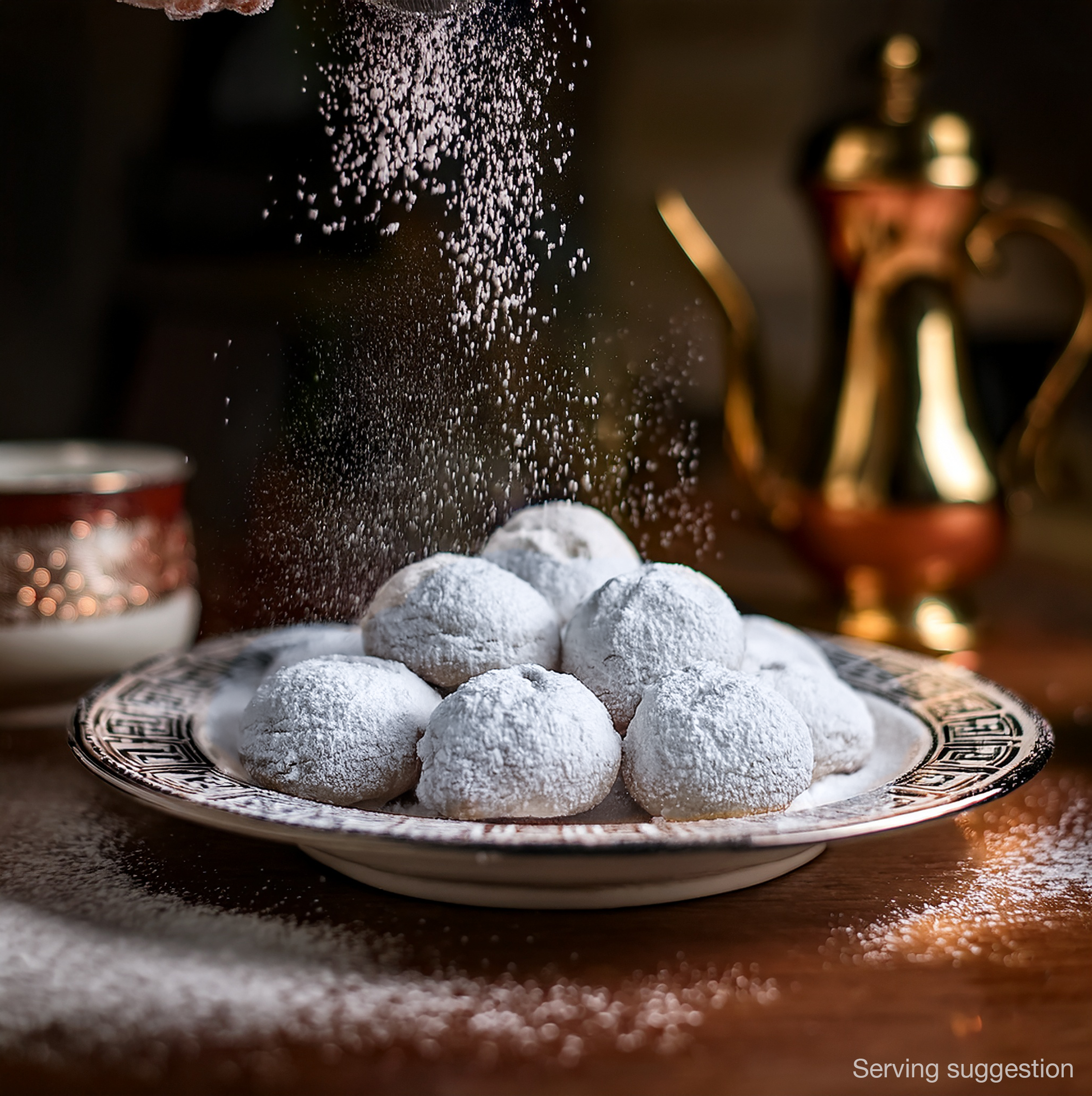 Greek shortbread (12 portions)