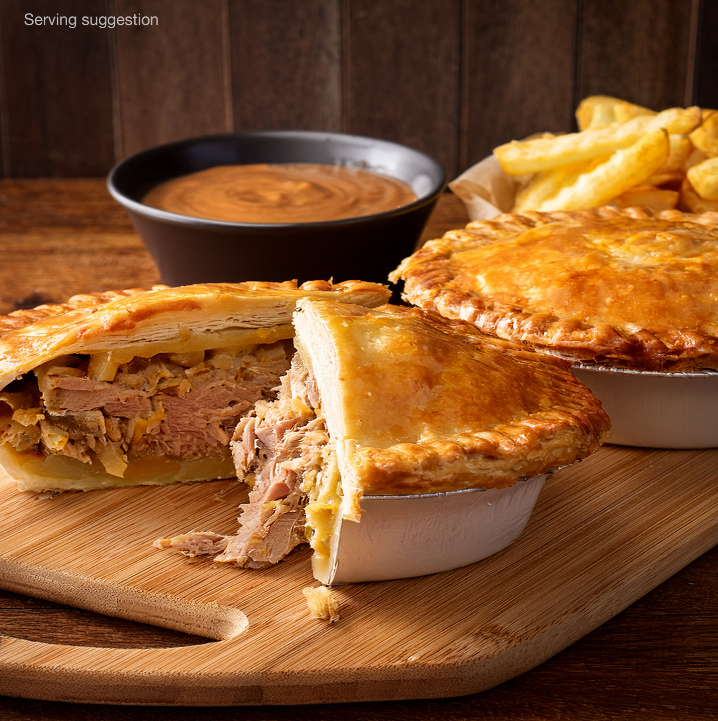 Smokey pork pie (180g)