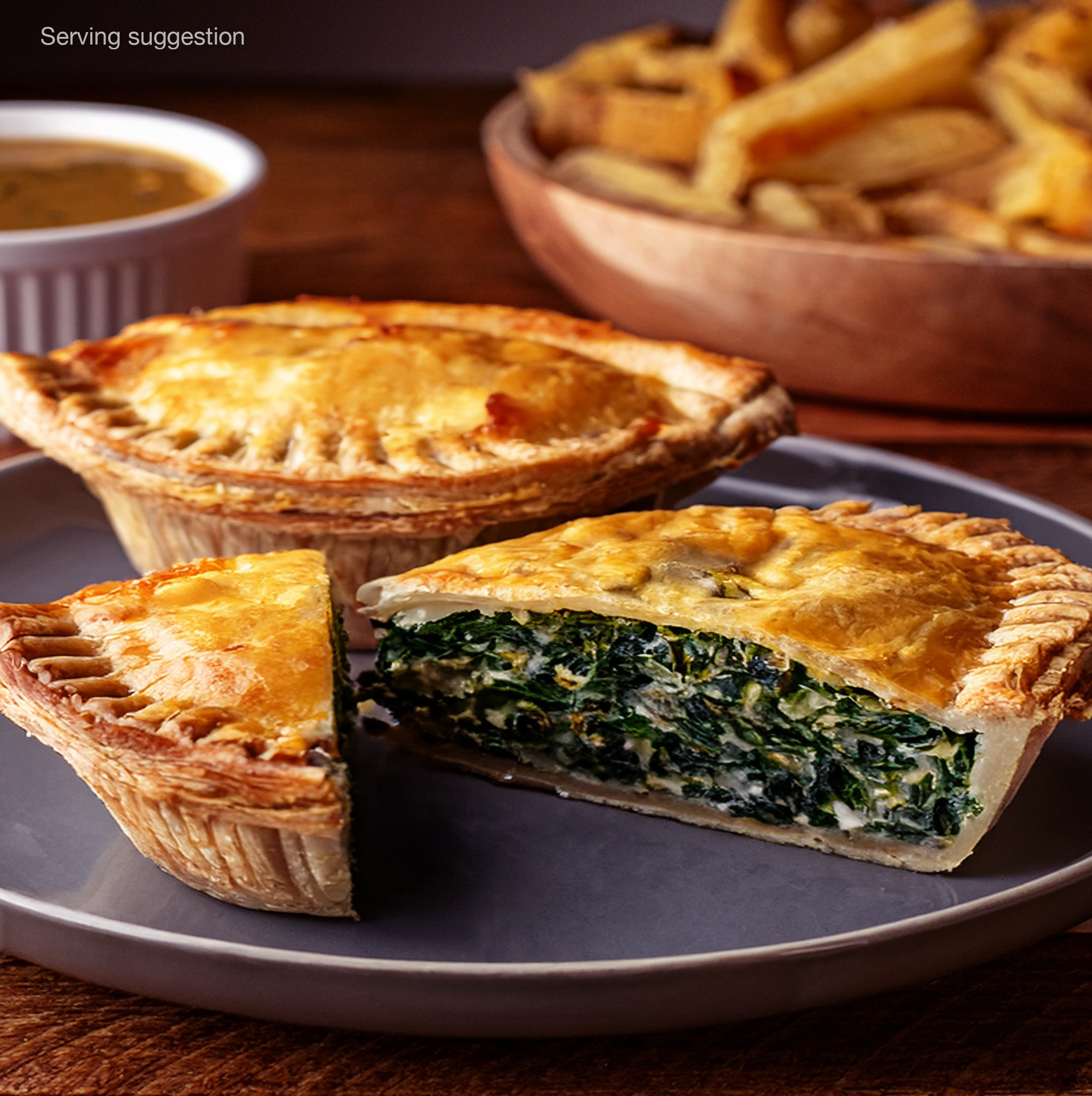 Spinach & feta pie (180g)