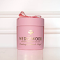 Cranberry & Almond bon bon small Hat Box